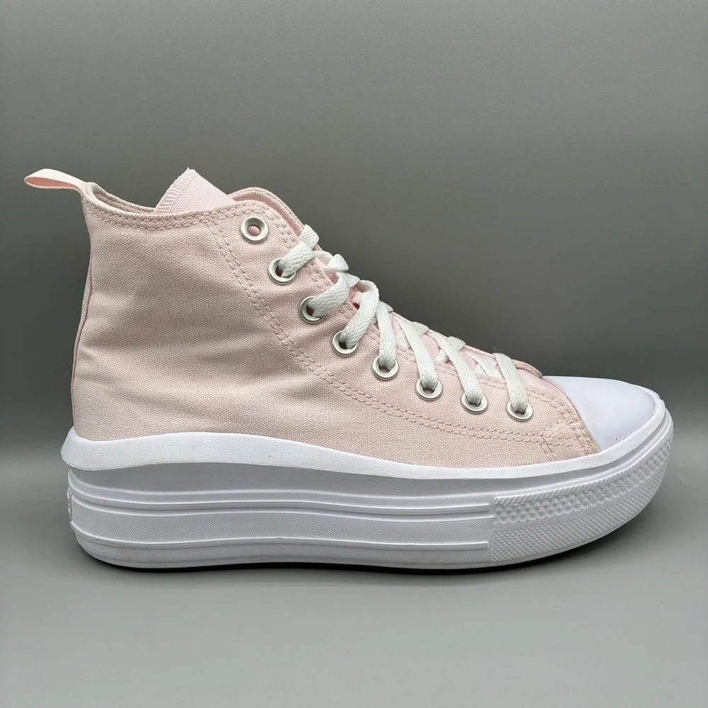 Converse Chuck Taylor All Star Lift Platform Youth GS 6 Pale Pink A03629C